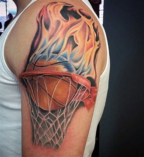 mujer tatuajes de basquetbol|30 Tatuajes de Baloncesto (Con su significado)